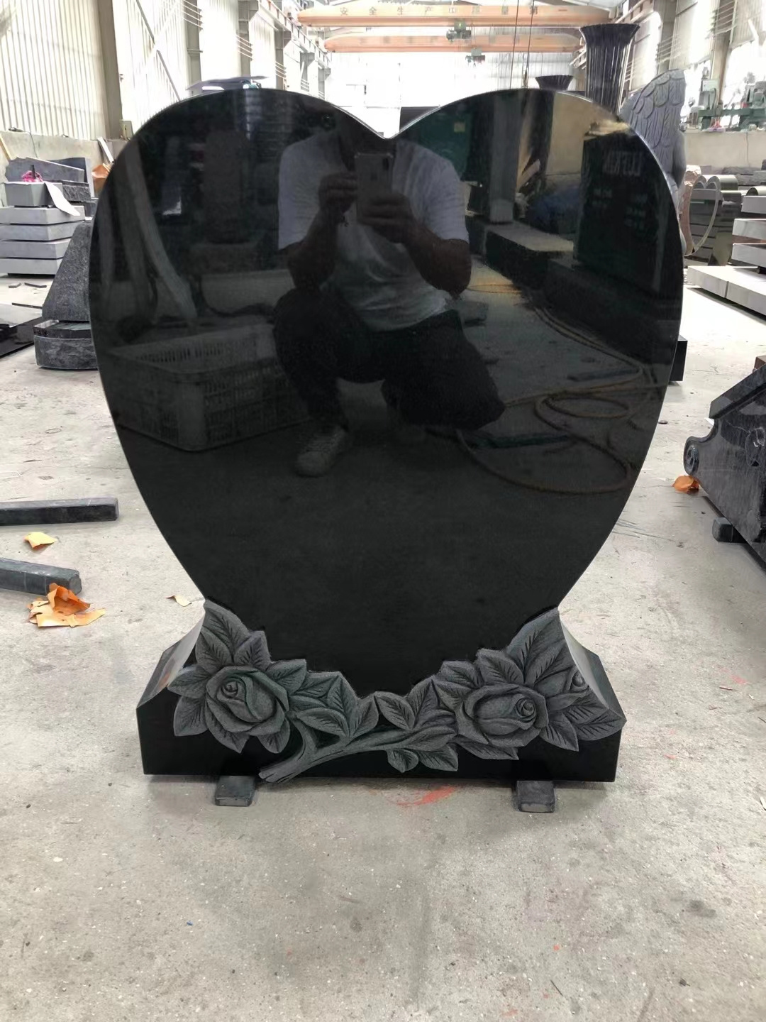 Wholesale Black Marble Grave Tombstone Monument Headstones Prices For Cemetery