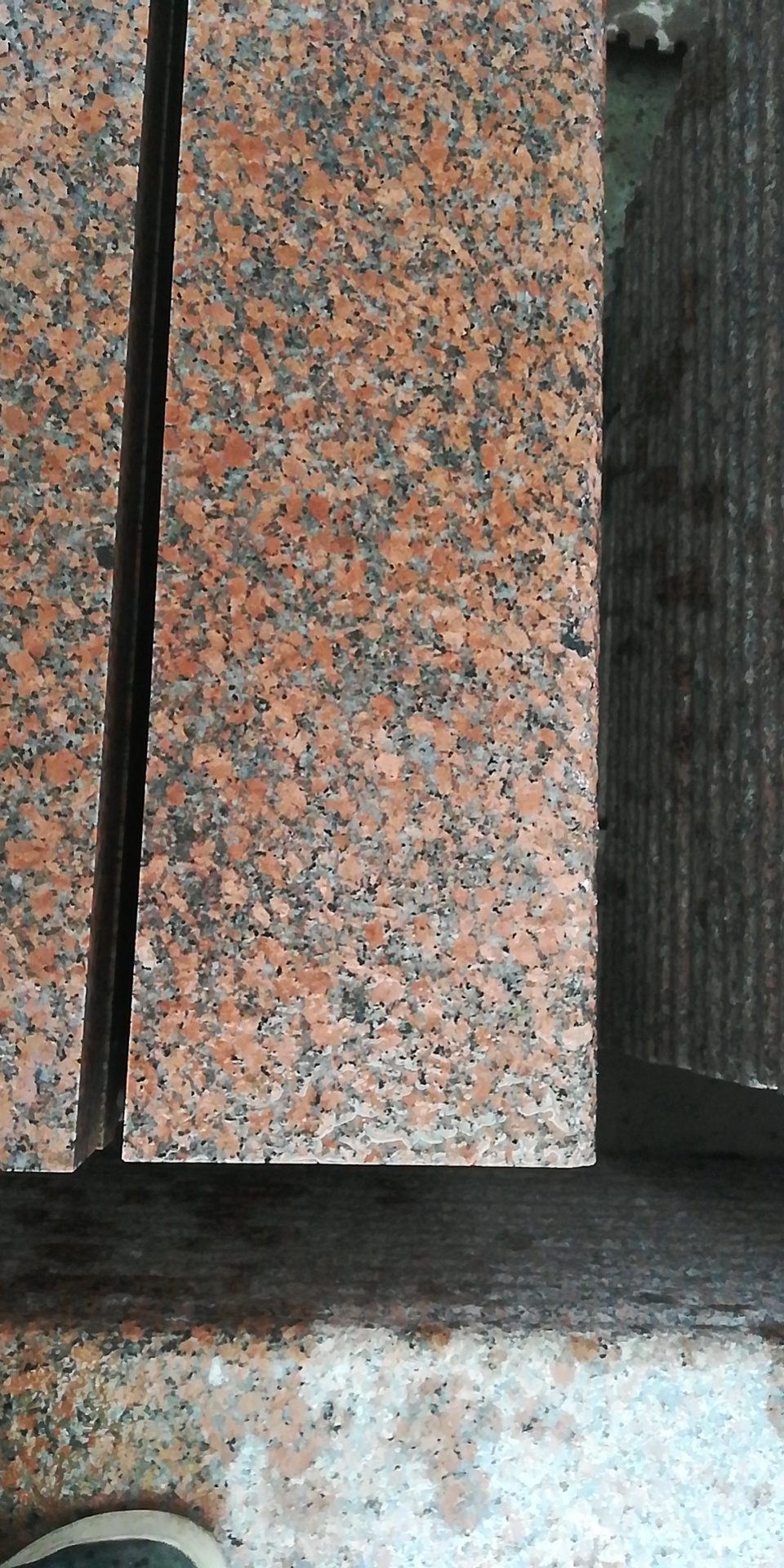 Hot Sale Customized Size Maple Red Granite Outdoor Patio Bullnose Step Stone Tiles