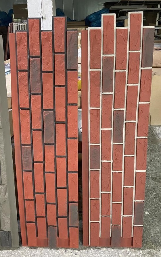 Promotional OEM Good Price Clay Tiles Style Exterior Wall Decorative Facing Bricks Stone Veneer Cladding For Building Materials