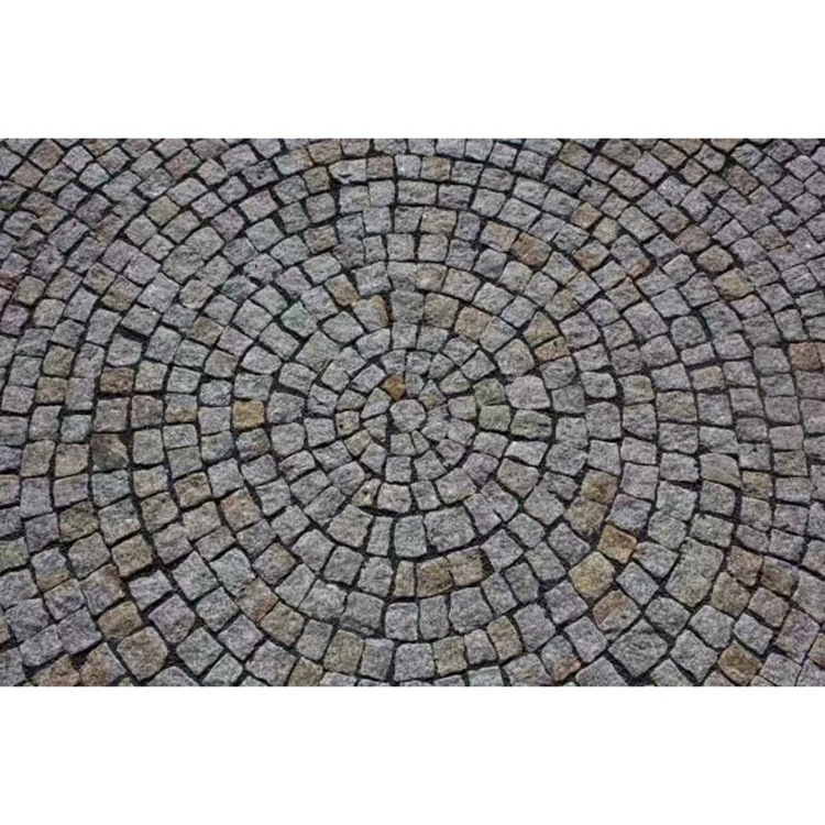 White Grey Portuguese M2 Price Large Outdoor Cobblestone Pavers Mat