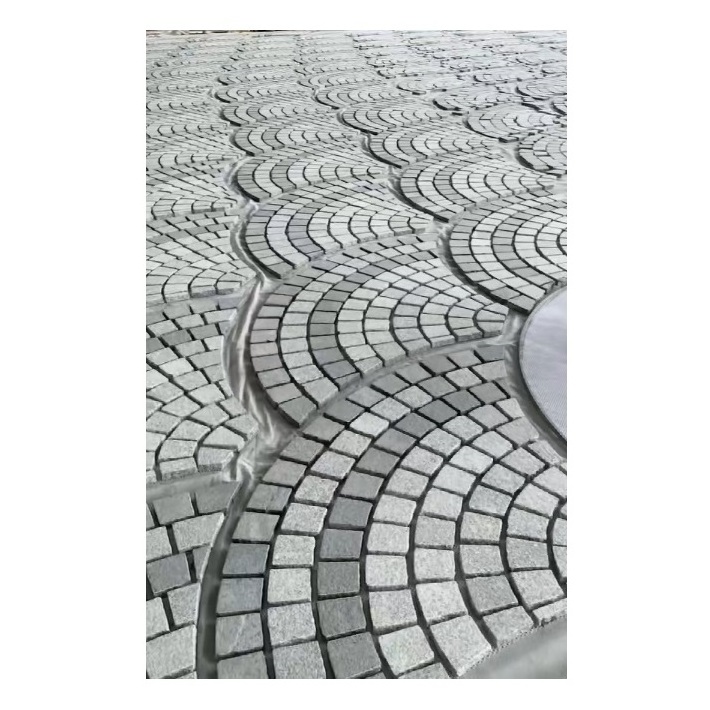 HZM-36B Landscape Granite Cobblestone Paver Mat