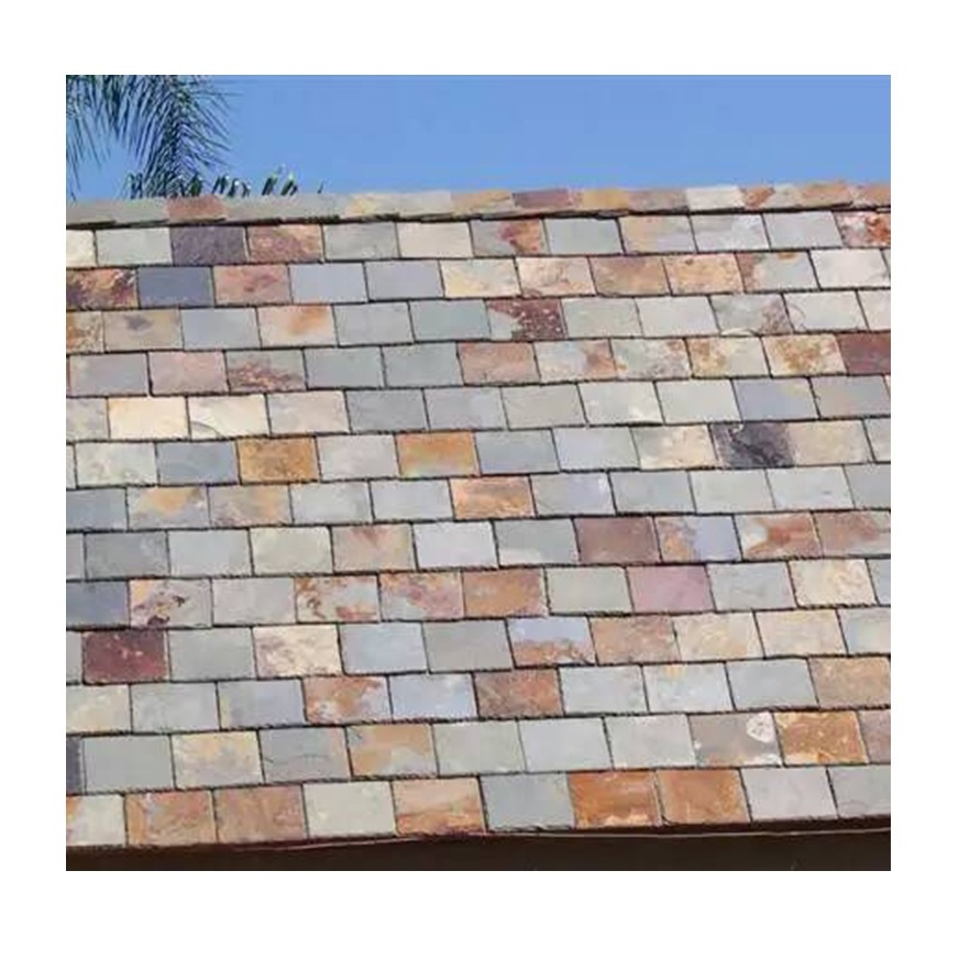 Wholesale Good Quality Stone Roofing Rusty Slate Roof Tile