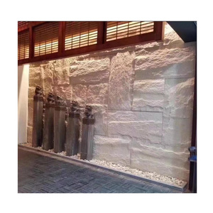 Wholesale Indoor Outdoor Mushroom 3D PU Stone Artificial Stone Wall Panel Rock Wall