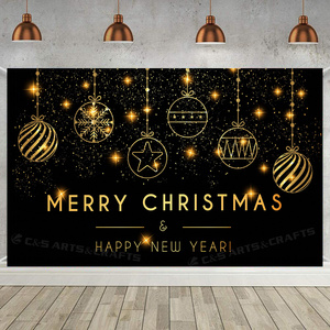 Hot Sale Merry Christmas Wall Tapestry Custom Logo Digital Printed Wall Hanging Tapestry For Home Decor