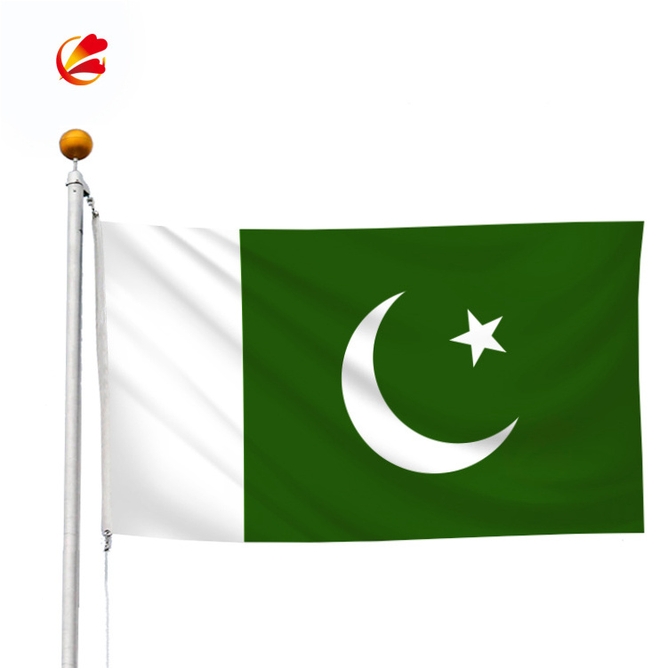 Polyester Material 3x5 FT Custom Turkmenistan National Country Flag