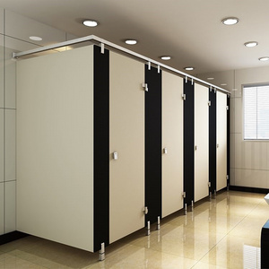 2022 New Commercial Bathroom Partition Walls Fireproof Toilet Partition Hardware Scratch Resistant Cheap Partition Walls