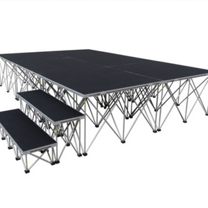 RK PORTABLE STAGE SYSTEM  256 SQ.FT- 16 FT X 16 FT X 16"