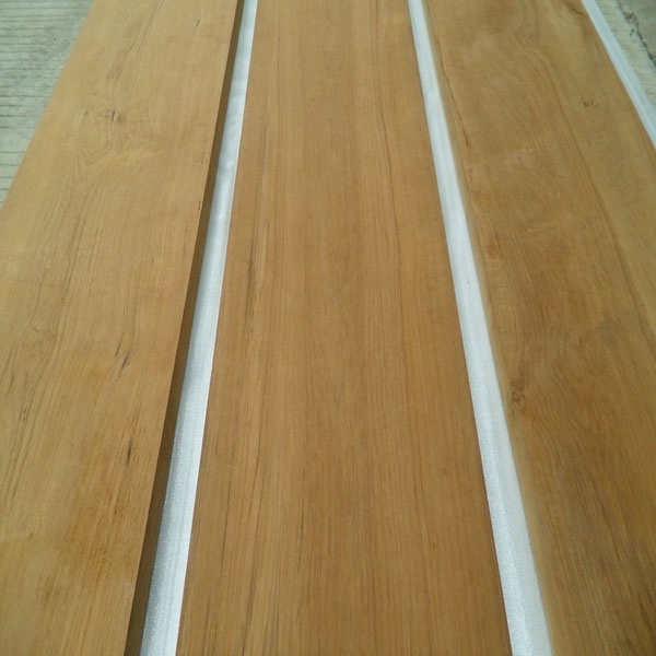 S4S Natural Unfinished Myanmar Real Burma Teak hardwood timber decking