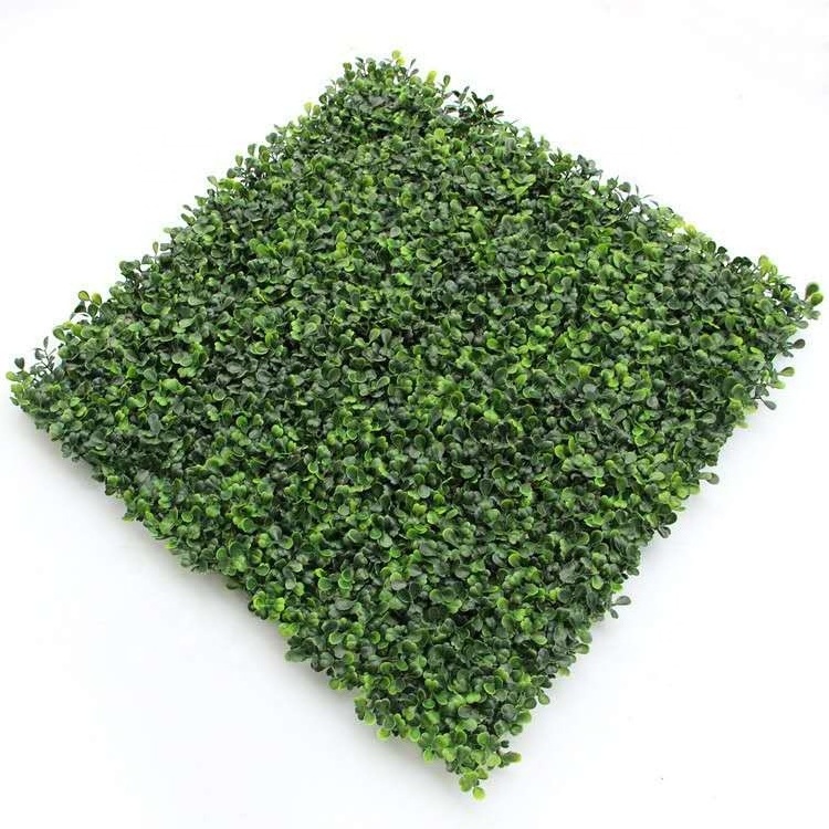 FC1101 Artificial Boxwood Panels Topiary Hedge Artificial Greenery Panels for Greenery Wall