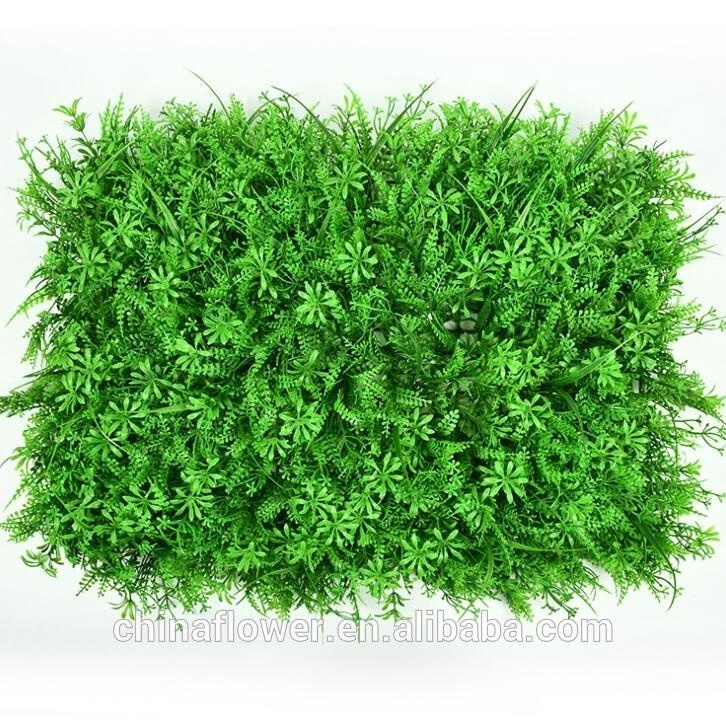 FC1101 Artificial Boxwood Panels Topiary Hedge Artificial Greenery Panels for Greenery Wall