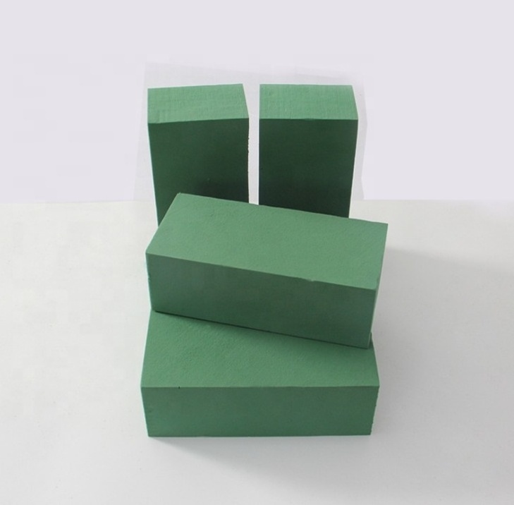 Wet Floral Foam Bricks Green Florist Styrofoam Blocks for Spring Fresh Flower Arrangement and Crafts