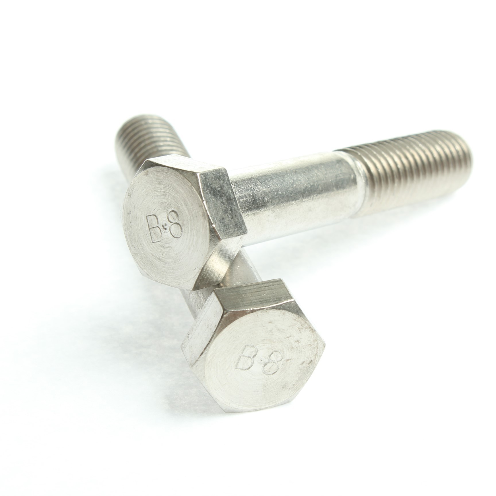 DIN 931 Partially Threaded  Hex Head Stainless Steel Bolts and Nuts, Carbon Steel Gr 8.8/Alloy Steel Gr 12.9 Diameter M4-M36