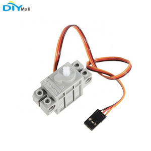 3~5V 270 Degree Servo Gray Geekservo Servo Motor with Wire for Micro:bit Smart Car with 3P Dupont or PH2.0-3P Connector Cable