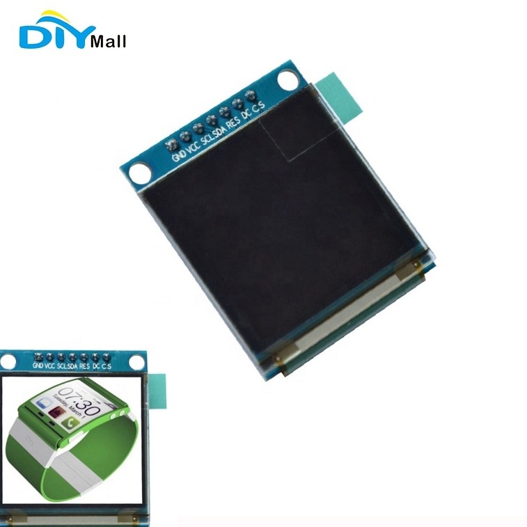 DIYmall 1.5 inch Colorful OLED Screen SSD1351 128X128 Resolution 1.5