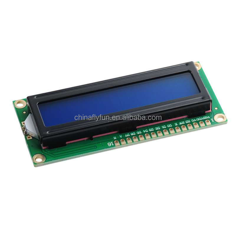 DIYmall 1602 Display Module Blue Green Screen 16x2 Character LCD Display Module With AIP31066 LED Controller for Arduino