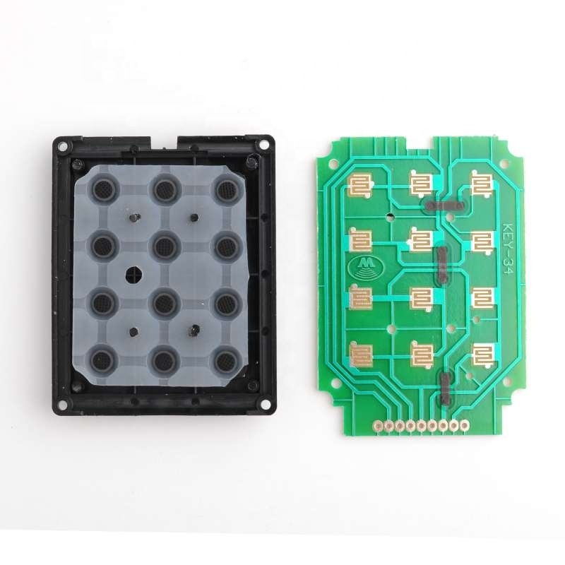 DIYmall 3*4 Matrix Switch Keyboard Keypad Array Module Plastic Keys 3x4 12 Key Button Membrane Switch for Arduino