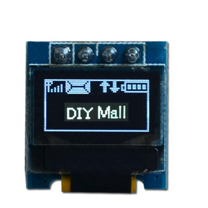 0.49 Inch 64X32 IIC 4 pins SSD1306 0.49 OLED Mini Small OLED Display for Arduino