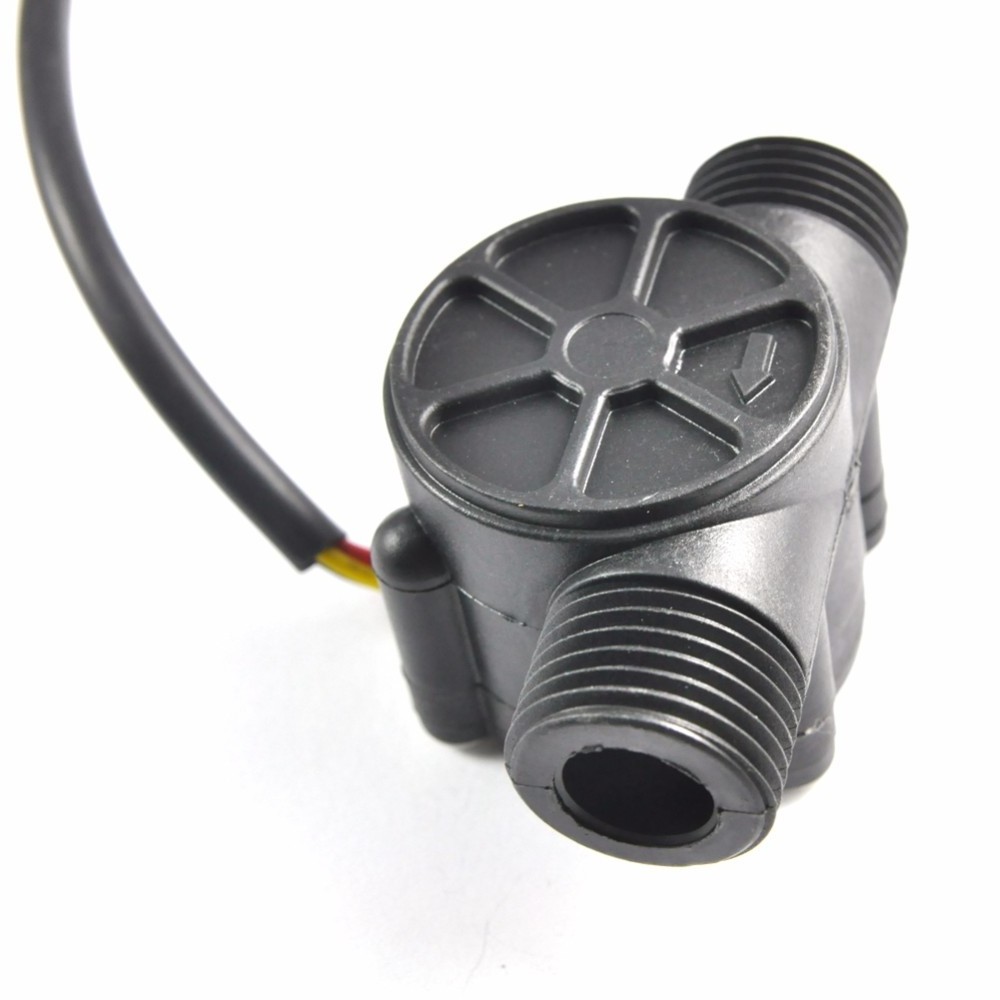 G1/2 Water Flow Meter Sensor Switch DN15 Hall Flow Meter Flowmeter Water Control Value Tester 1-30L/min