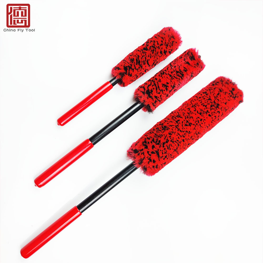 CTCC0041 Top Quality  Premium Adam's 3PCS Detailing brush Set Woolie Wheel Cleaning brush