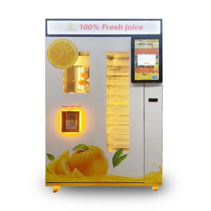 Orange Juice Price Cocktail Robot Fresh Fruit Vending Machine