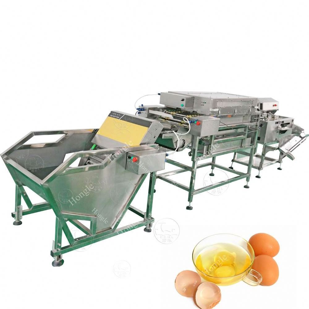 Manufacturer Egg Washer Sorter Machine Egg Washing Opening Sorting Grading Machine With Great Price