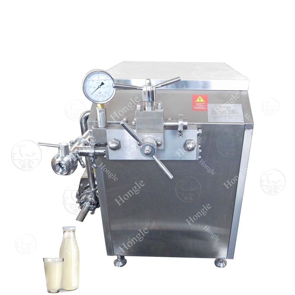 Hot sale small scale homogenizer high pressure milk pasteurizer Juice homogenizer