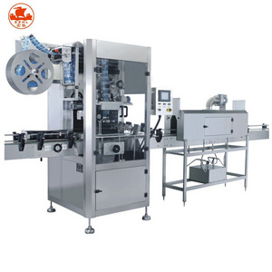 Automatic pvc heating bottle shrink sleeve Labeling Machine /Shrink sleeve applicator with steam tunnel