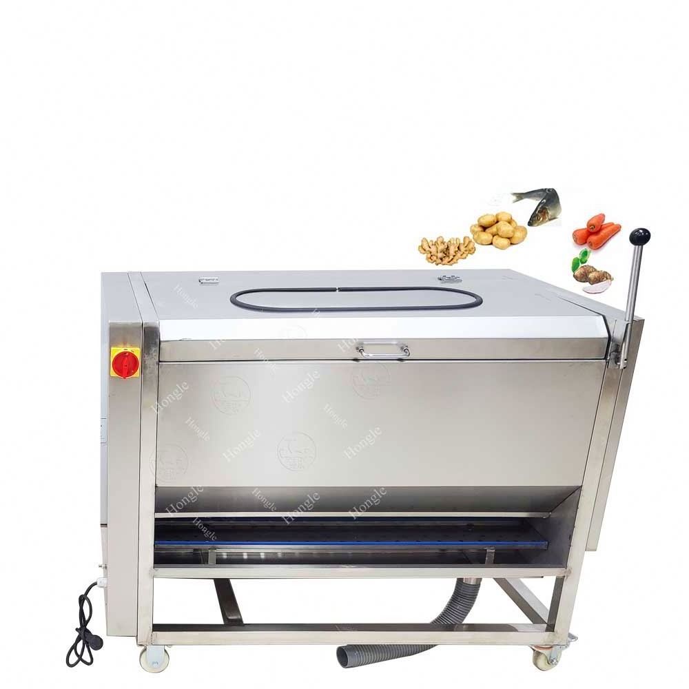 Commercial And Veetables Small Ginger Potato Brush Fruit Washing Machine Grinder With Low Price