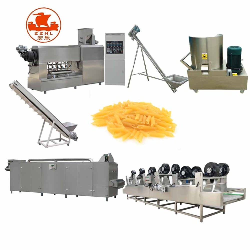 macaroni pasta making machine spaghetti and macaroni plant paste line machine