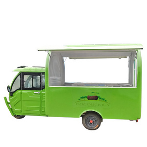 Factory Price Mobile Trolley Car Customized with full kitchen electric Food Truck