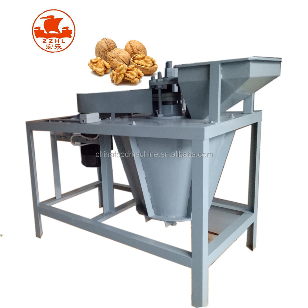 High Quality Commercial Pecan Walnut Sheller Machine Factory Direct Walnut Cracking Shells