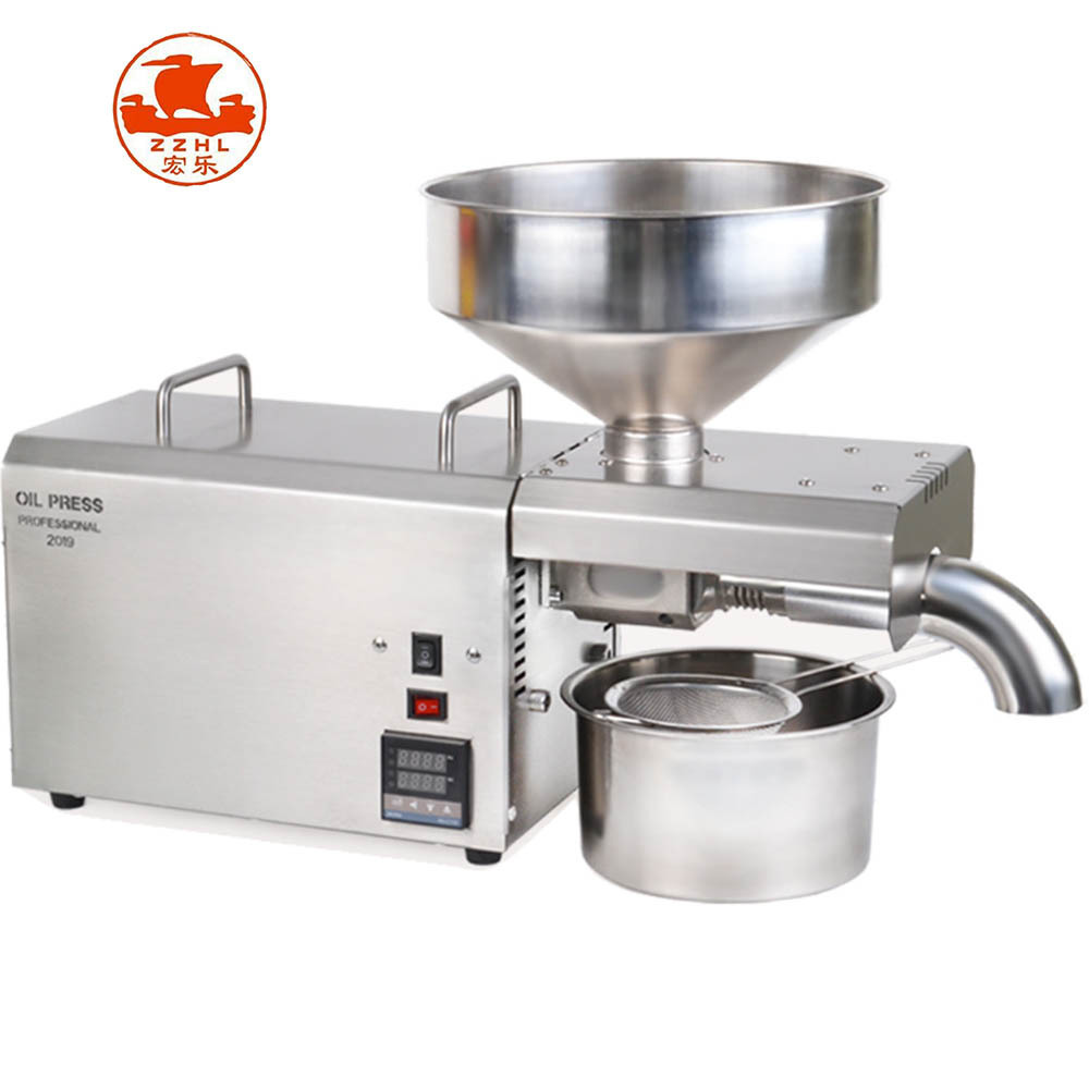 Coconut Oil Processing Machine Mini Sunflower Oil Press Making Machine