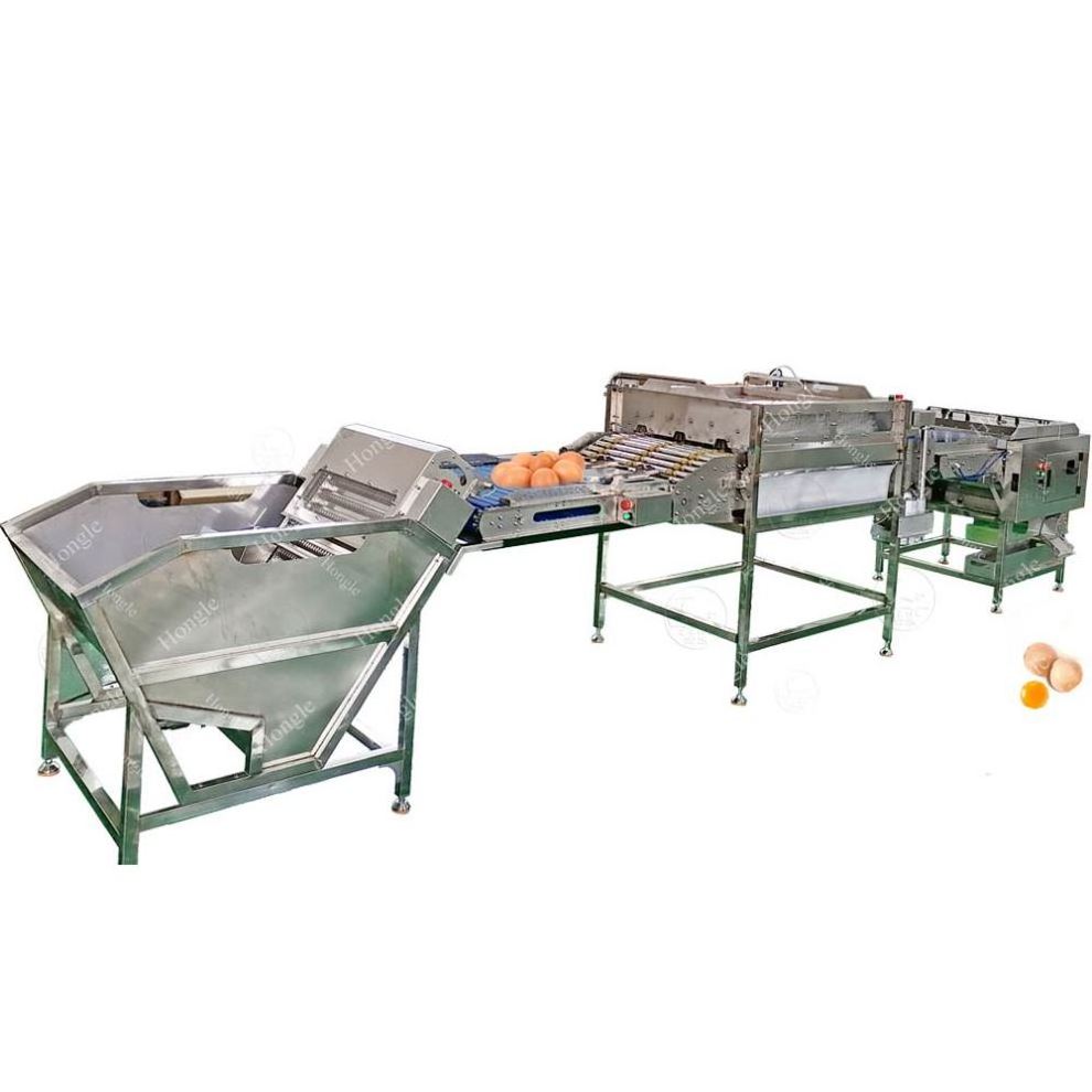 Manufacturer Egg White And Yolk Separator Breaking Machine Automatic Egg Sorting Machine And Packer With Great Price