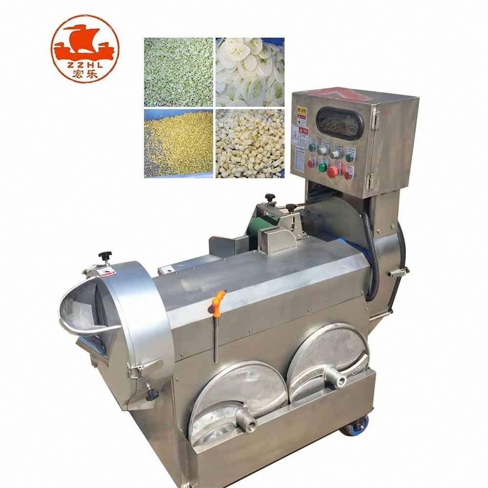 New Design Onion Cube Dicing Slicing Ginger Cutting Machine Vegetable Chopper Slicer Dicer Automatic