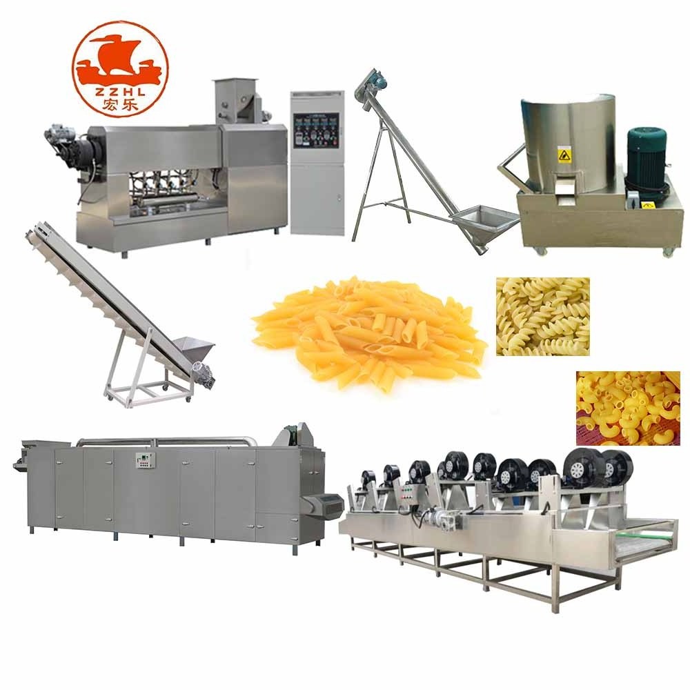 macaroni pasta making machine spaghetti and macaroni plant paste line machine