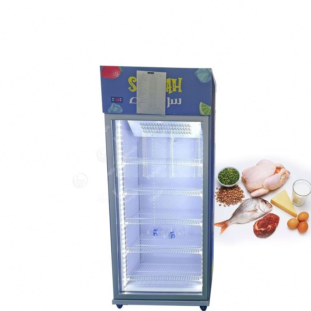 Frizer Pequeno Top-Freezer Refrigerators Refrigerator Meat Vertical Refrigerated Display Cases With External