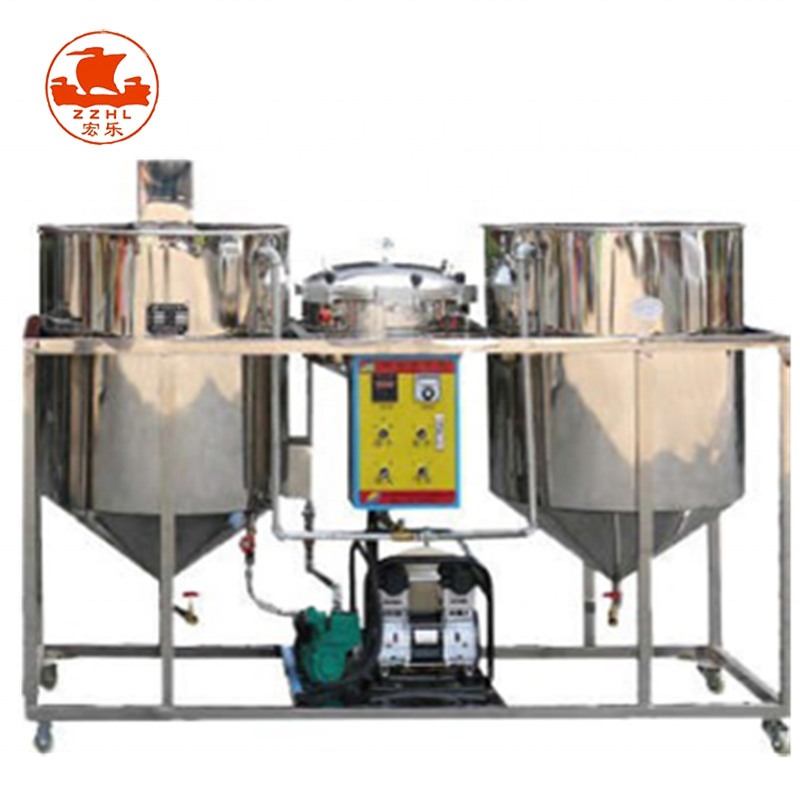 Edible Oil Refining Machine Commercial Vegetable Oil Machine Refinery High Quality Soybean Oil Refining Machine