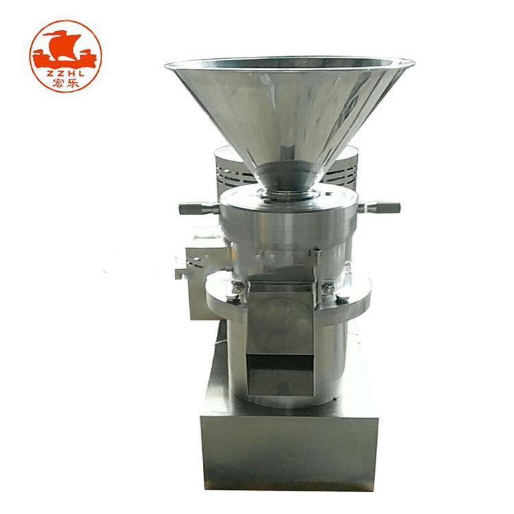 1 Factory Price  Colloid Mill Tomato Ketchup Chili Sauce Sesame Peanut Butter Maker Groundnut Paste Grinding Making Machine