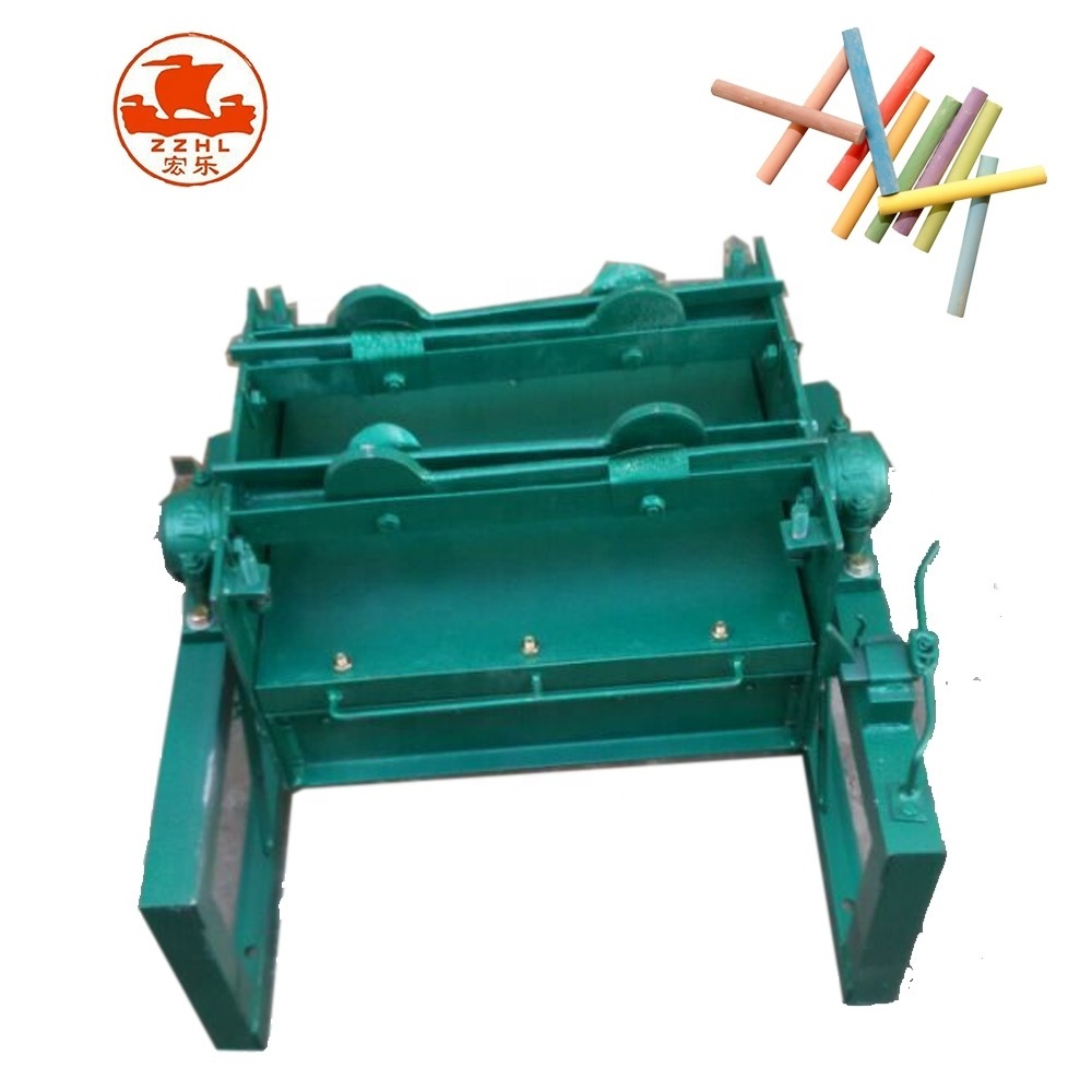 Mass production paper wood pencil making machine 800pcs moulding manual dustless chalk making machine