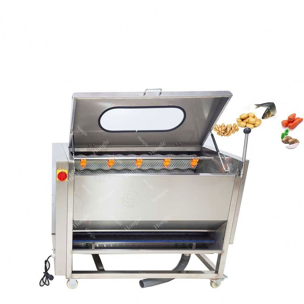 Commercial And Veetables Small Ginger Potato Brush Fruit Washing Machine Grinder With Low Price