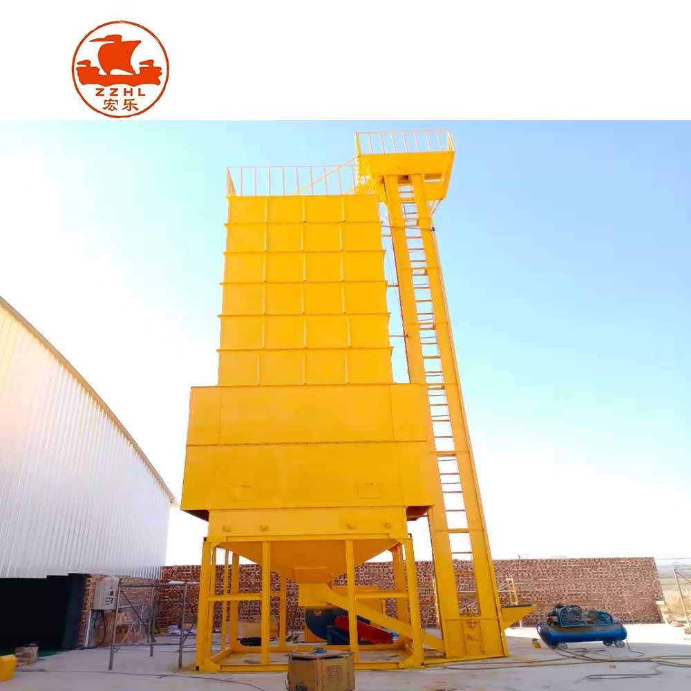 Paddy Rotary Dryer Corn Rice  Portable Silo Small Mobile Grain Dryer Machine