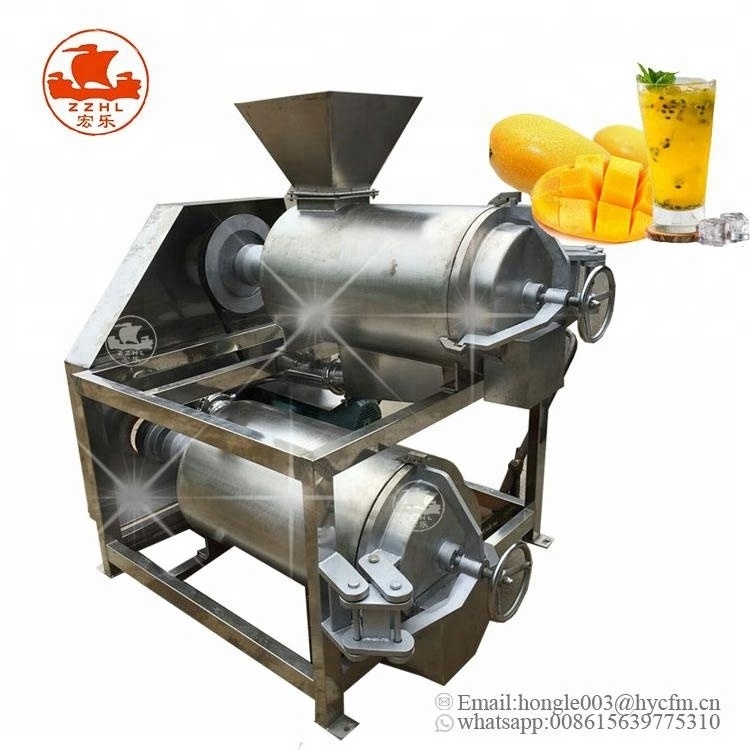 Fruit Pulp Tomato Puree Making Processing Machinery Mango Pulping Machine