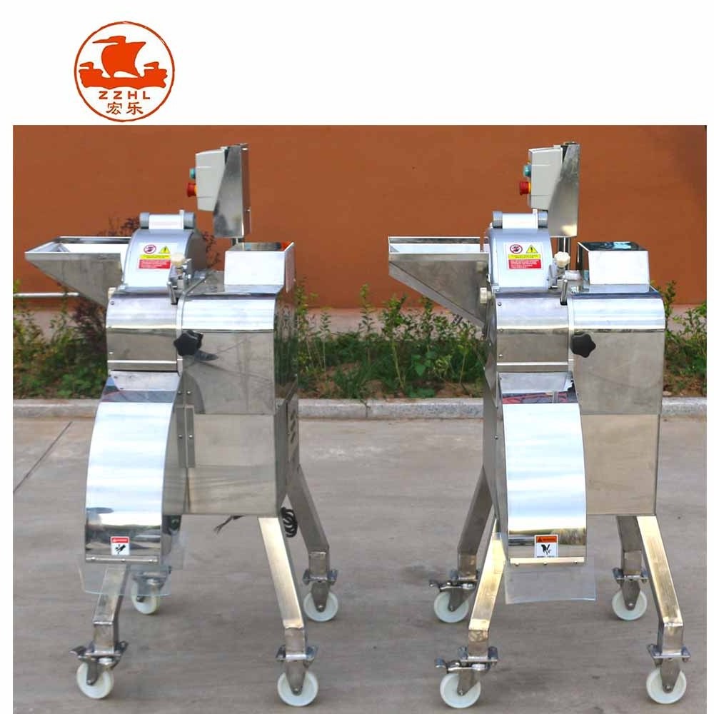 Automatic Potato Chips Cutting Dicing Machine Onion Garlic Ginger Potato Carrot Cube Dicer