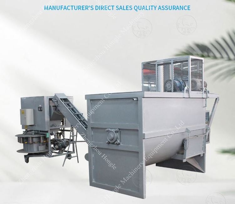 Factory Mushroom Baggong Machine Enoki Oyster Mushroom Mixing Bag Filling Equipment Production Line With Low Price