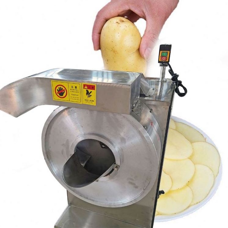 Zigzag Automatic Machine Vegetable Slicer Chopper Potato Cutter Grinder