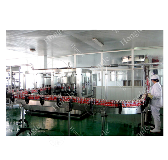 Automatic 15000cph Can Filler And Seamer Machine Beer/Juice/cola/beverage Filling Canning Line