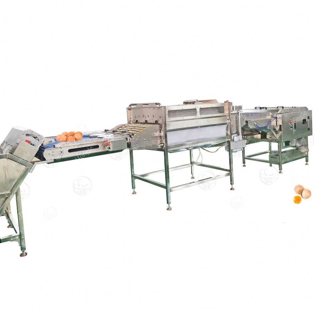 Professional Duck Chicken Eggs Washing And White Separator Machine Small Egg Salted Egg Yolk Powder Making Machine