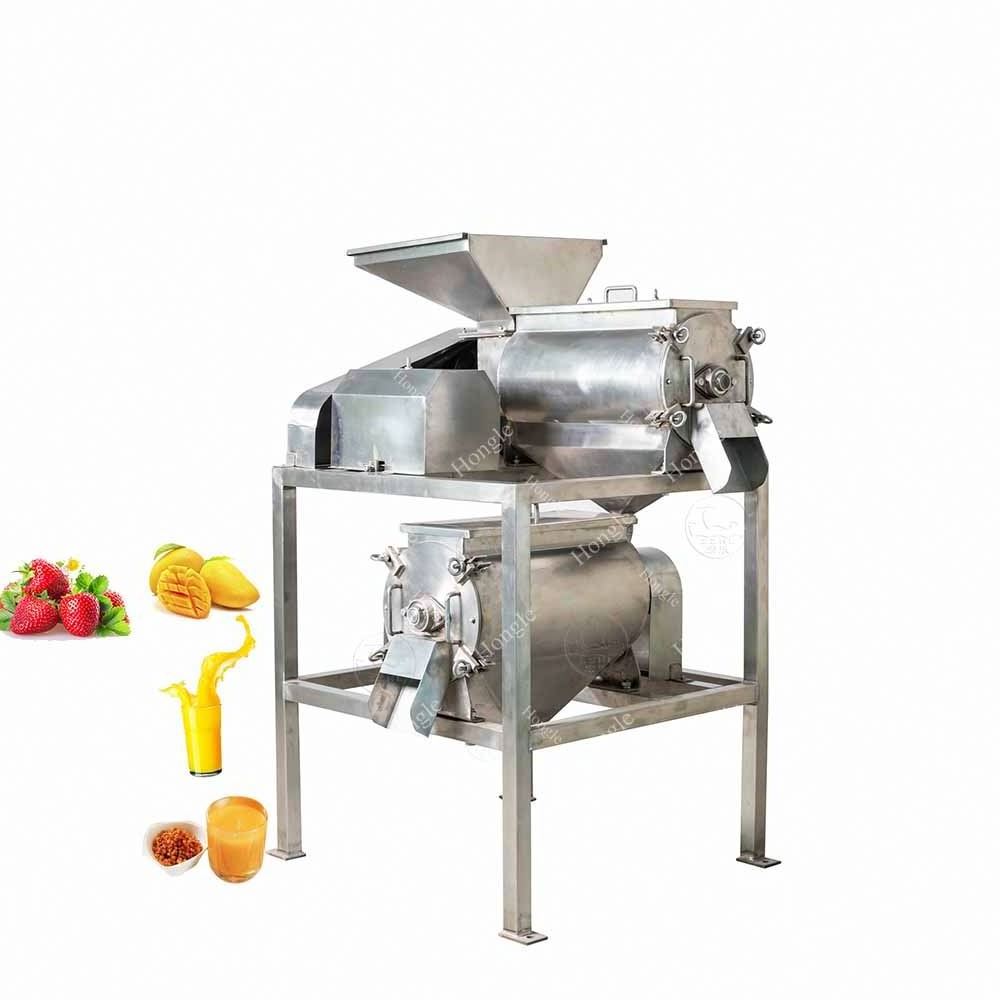 Apricot Tomato Passion Fruit Crusher Mango Destoner And Pulping Pulp Making Machine Fruit Pulper Machine