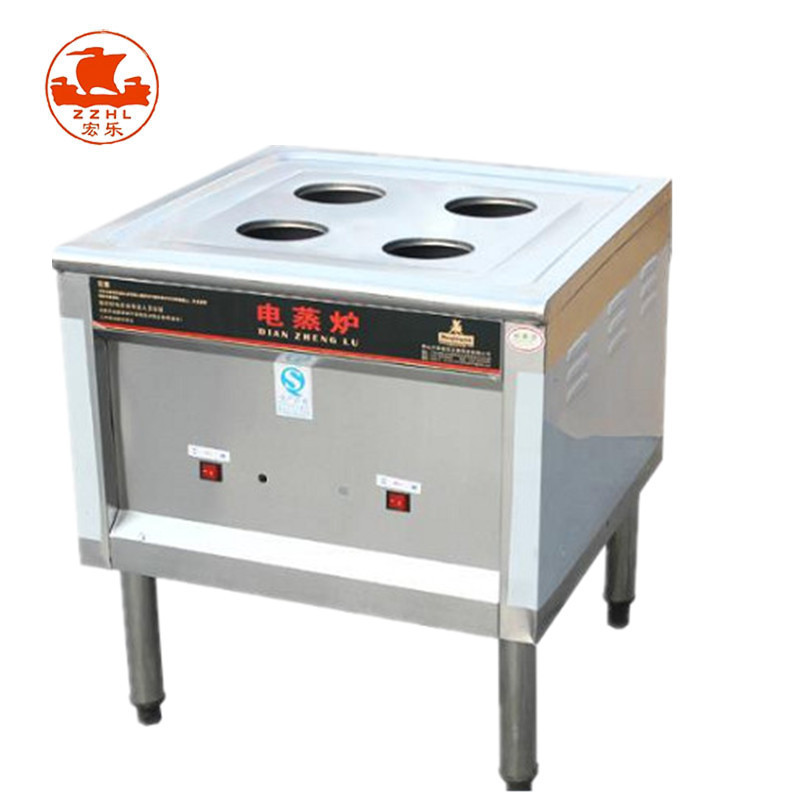 Electric and gas type steamer / dumpling steamer