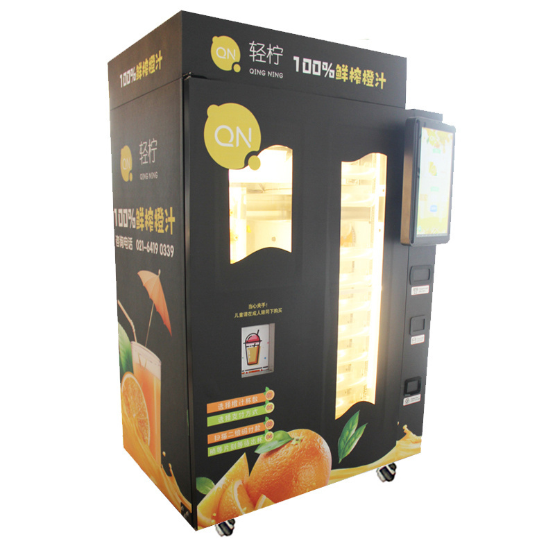 Fruit and salad vending machines freshly squeezed orange juice vending machine singapore fresh